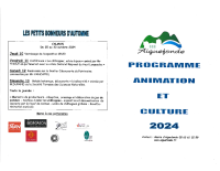 Programme Culturel 2024