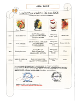 Menu Prim. S23 du 02 au 06 juin 2025