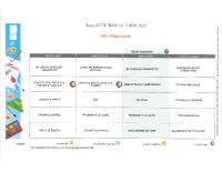 Menu Mater. S41 du 06 au 10 oct. 2025